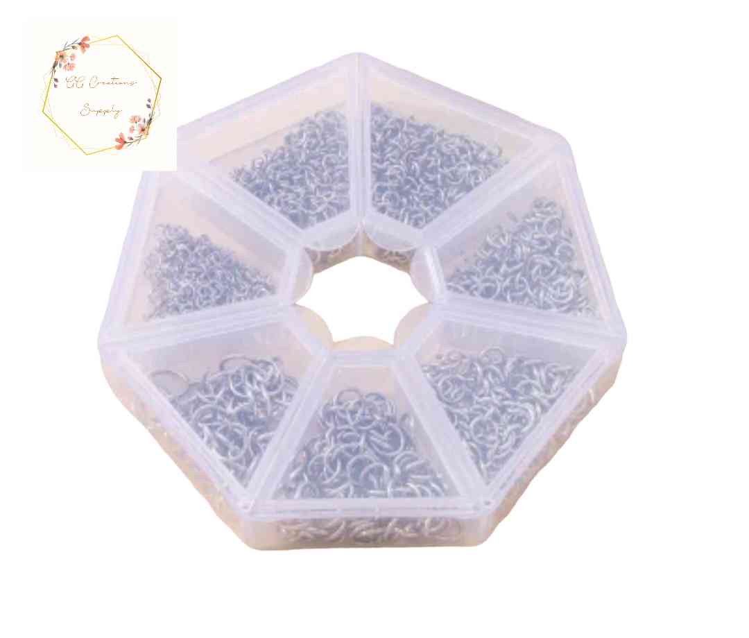 Stainless Steel - Multi Size - Open Jump Rings