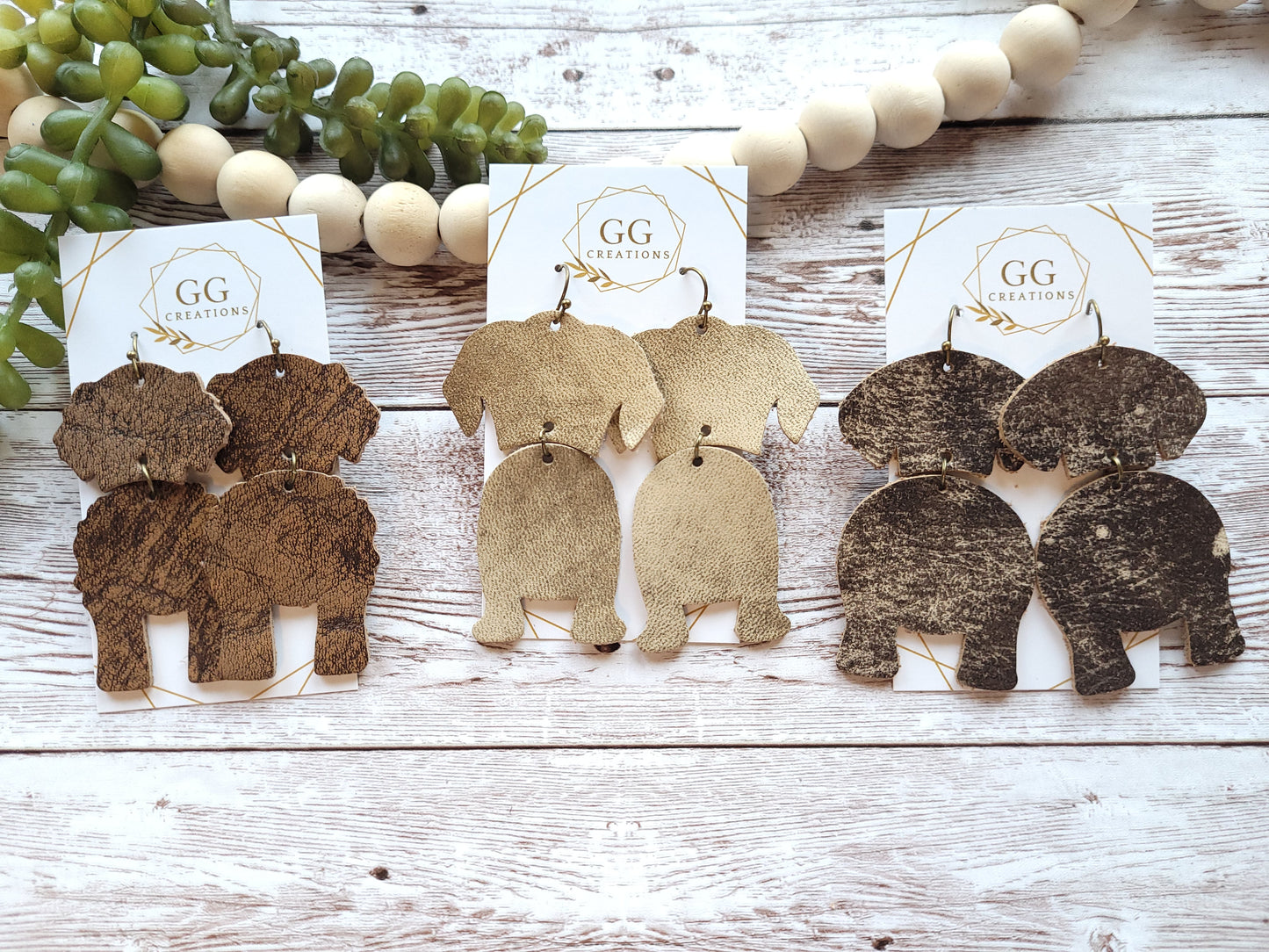 Preorder - Dogs Trio - 2" Furry Friends - Steel Rule Wooden Earring Die