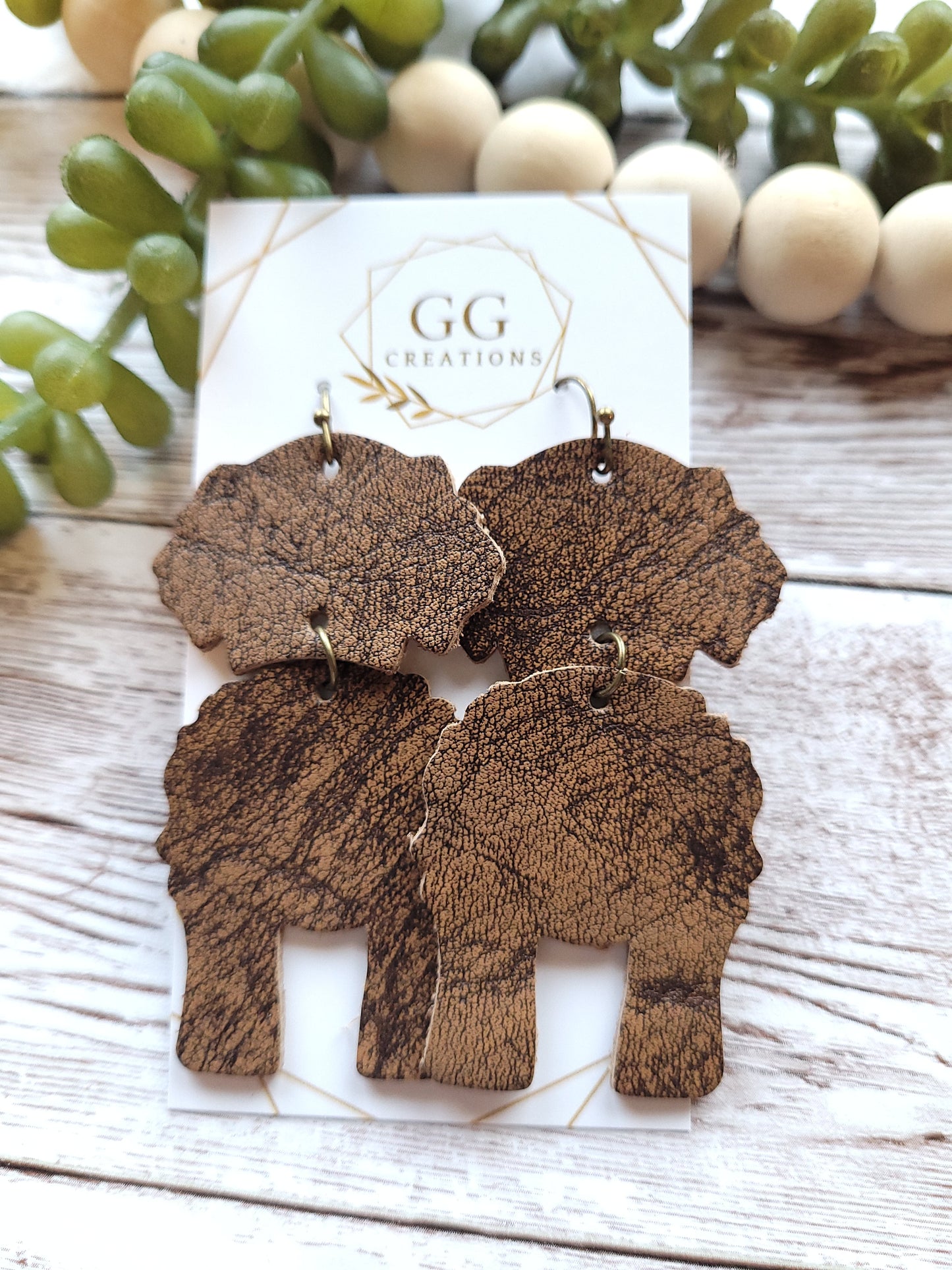 Preorder - Dogs Trio - 2" Furry Friends - Steel Rule Wooden Earring Die