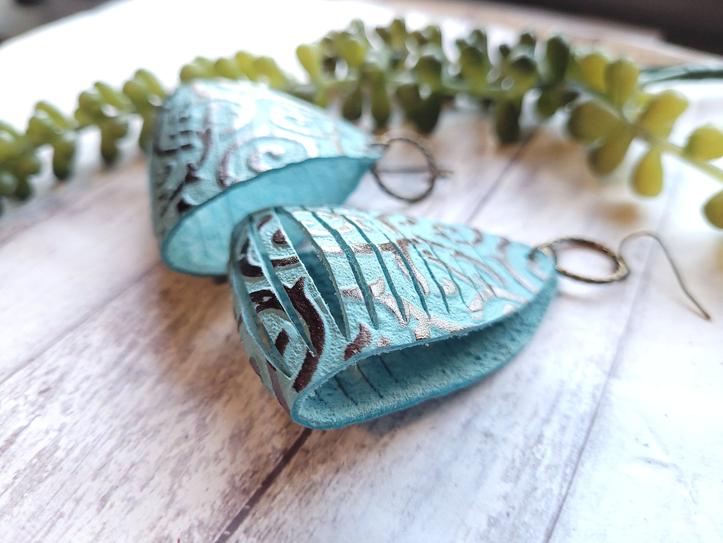 Preorder - Cassie - 3D Fringed Dimensional - Steel Rule Wooden Earring Die