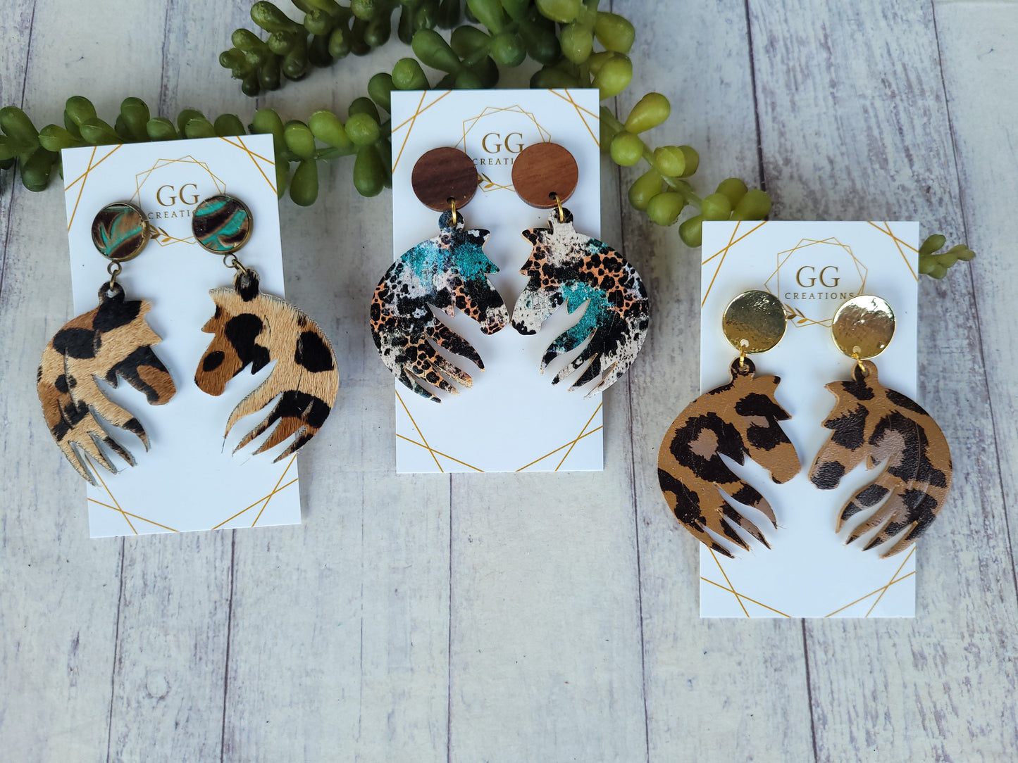Preorder - Horse Head - Steel Rule Earring Die
