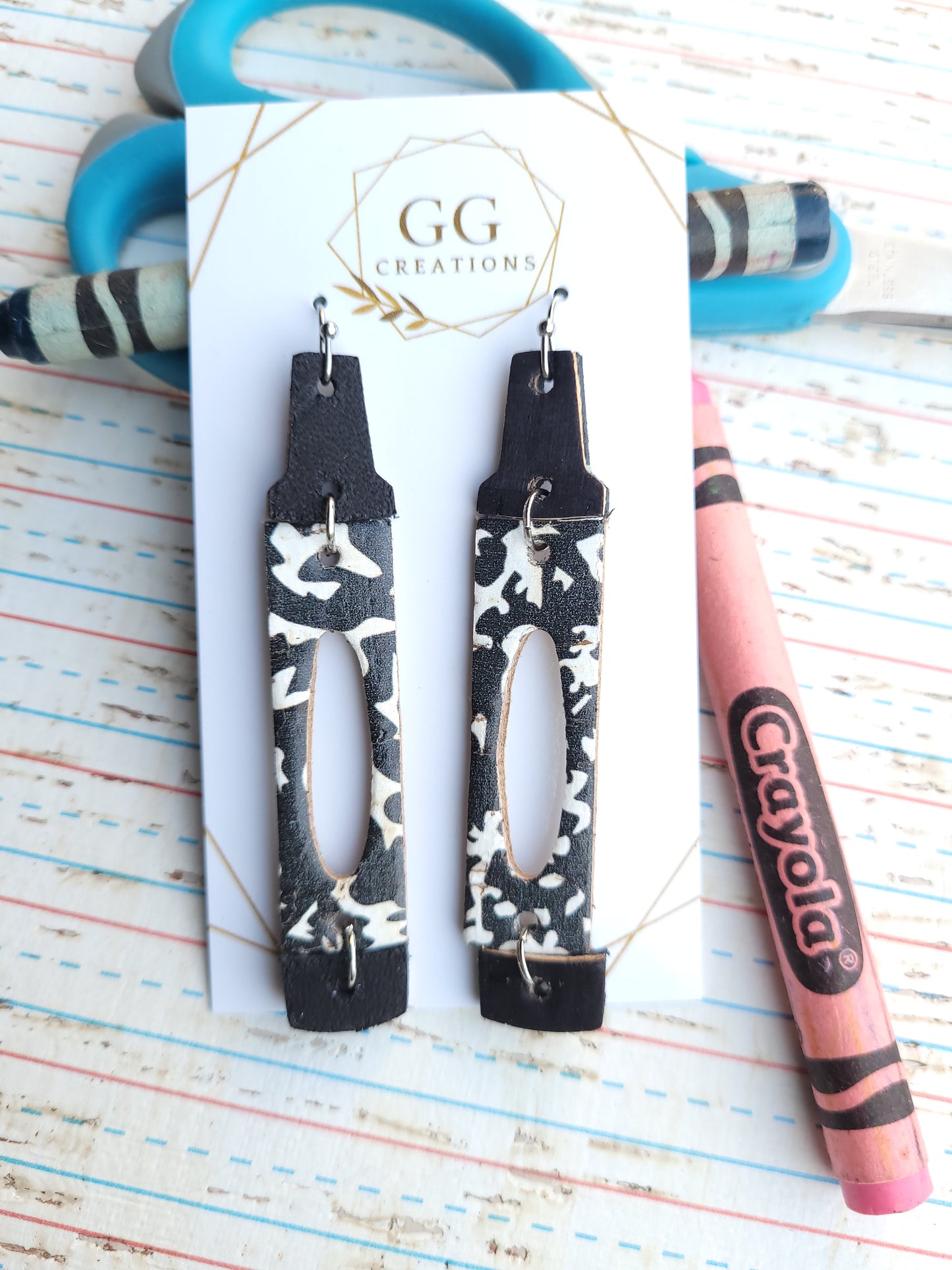 Preorder Crayons - Steel Wooden Earring Die