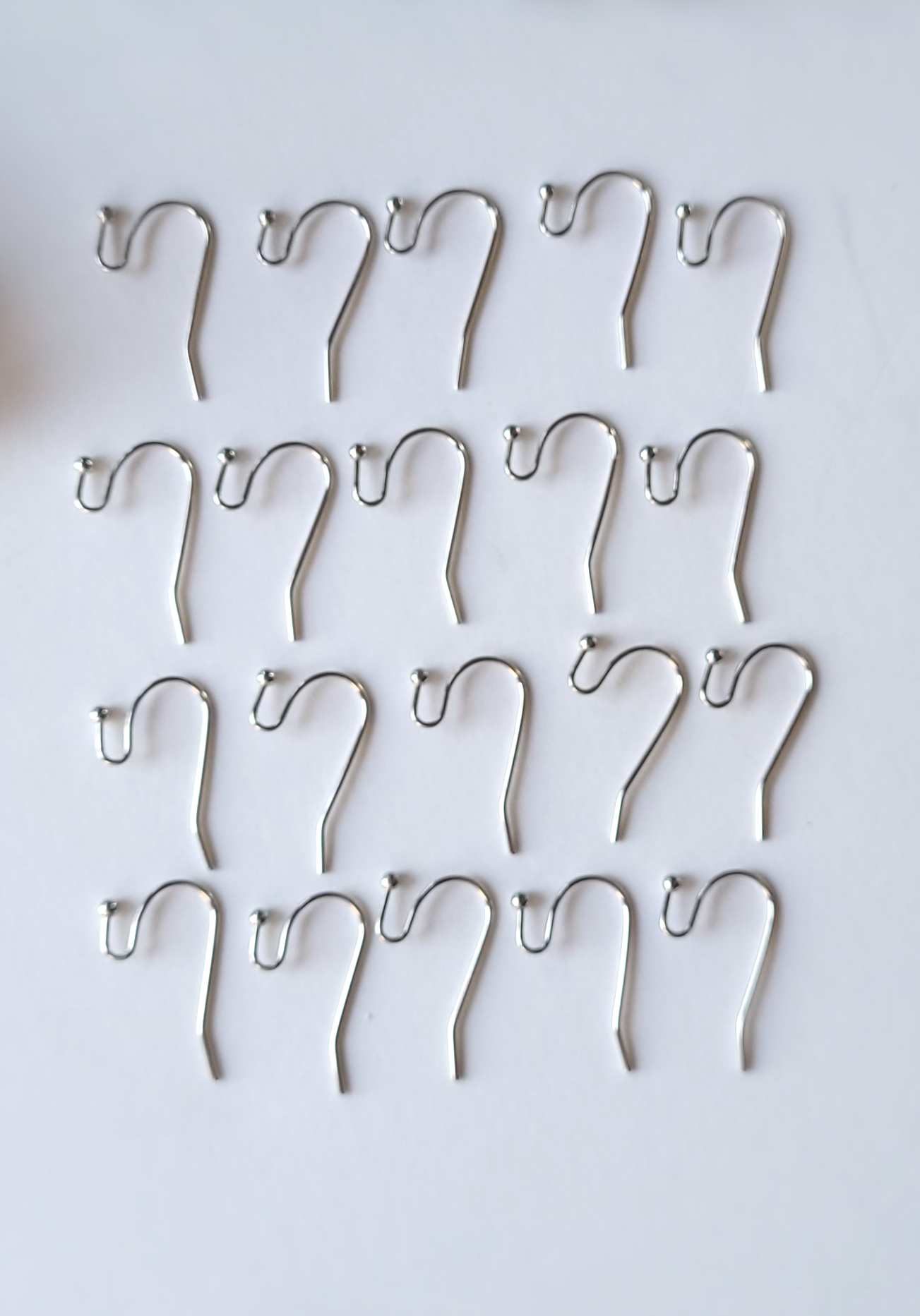 20 pieces- Stainless Steel Ball Hook - 20mm