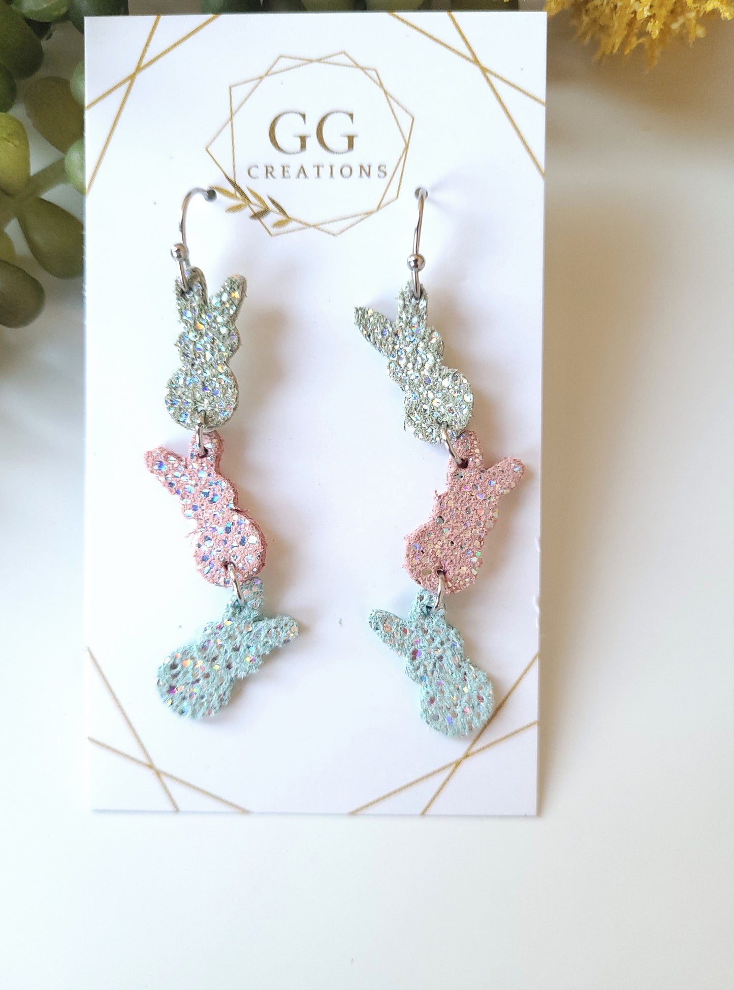 Tiny Easter Bunnies - Steel Rule Wooden Die