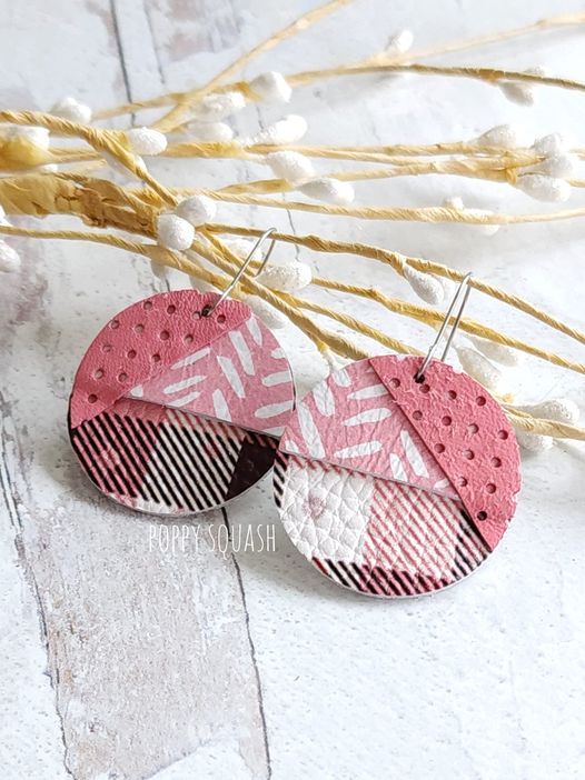 Preorder - Geometric Circle - 1.5" - Steel Rule Wooden Earring Die