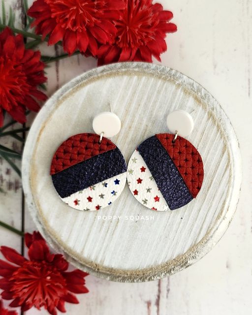 Geometric Circle - 2 sizes available - Steel Rule Wooden Earring Die