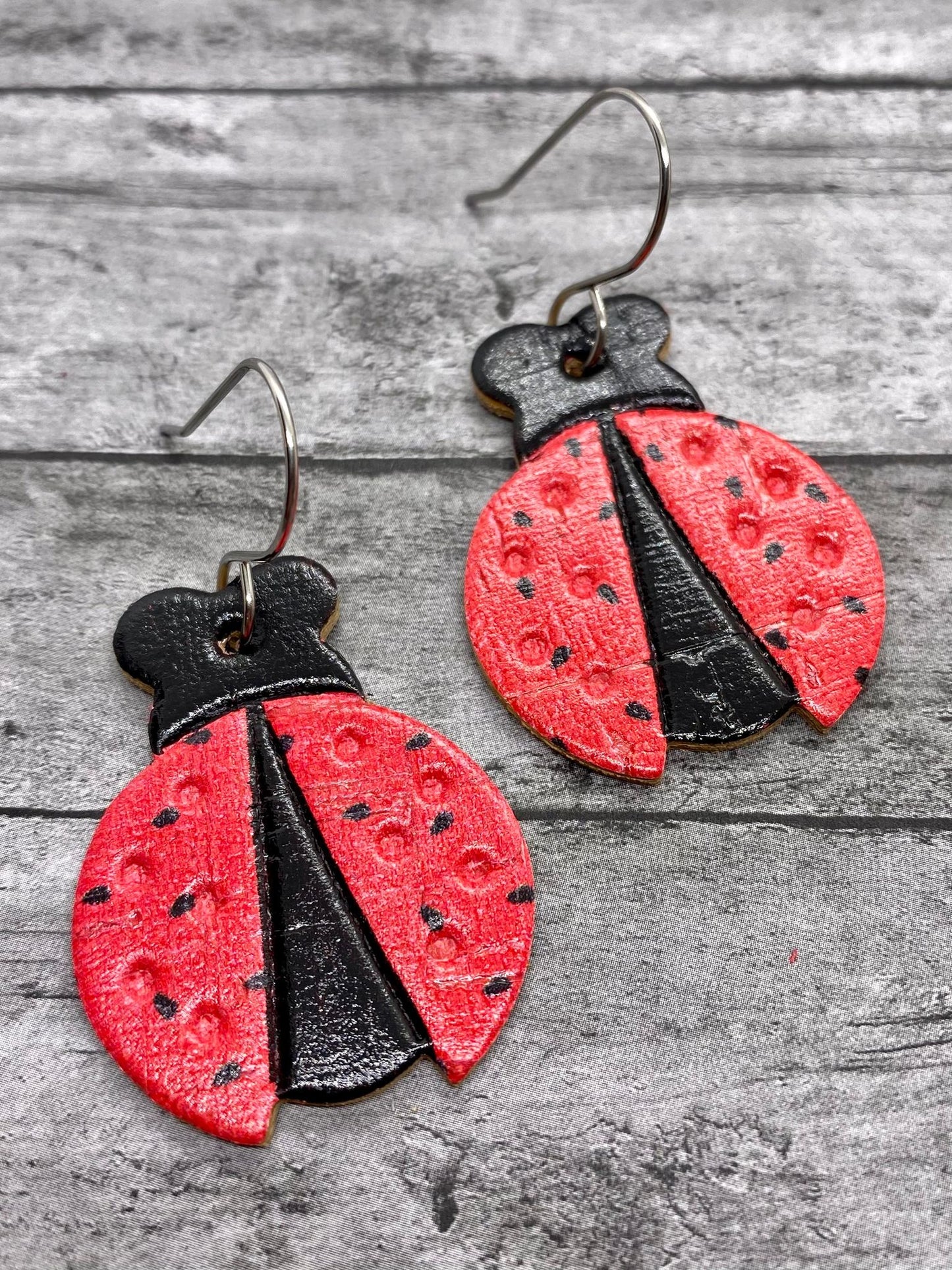 It's a Bug's Life Trio - 1.5" Embossed - Steel Rule Wooden Earring Die