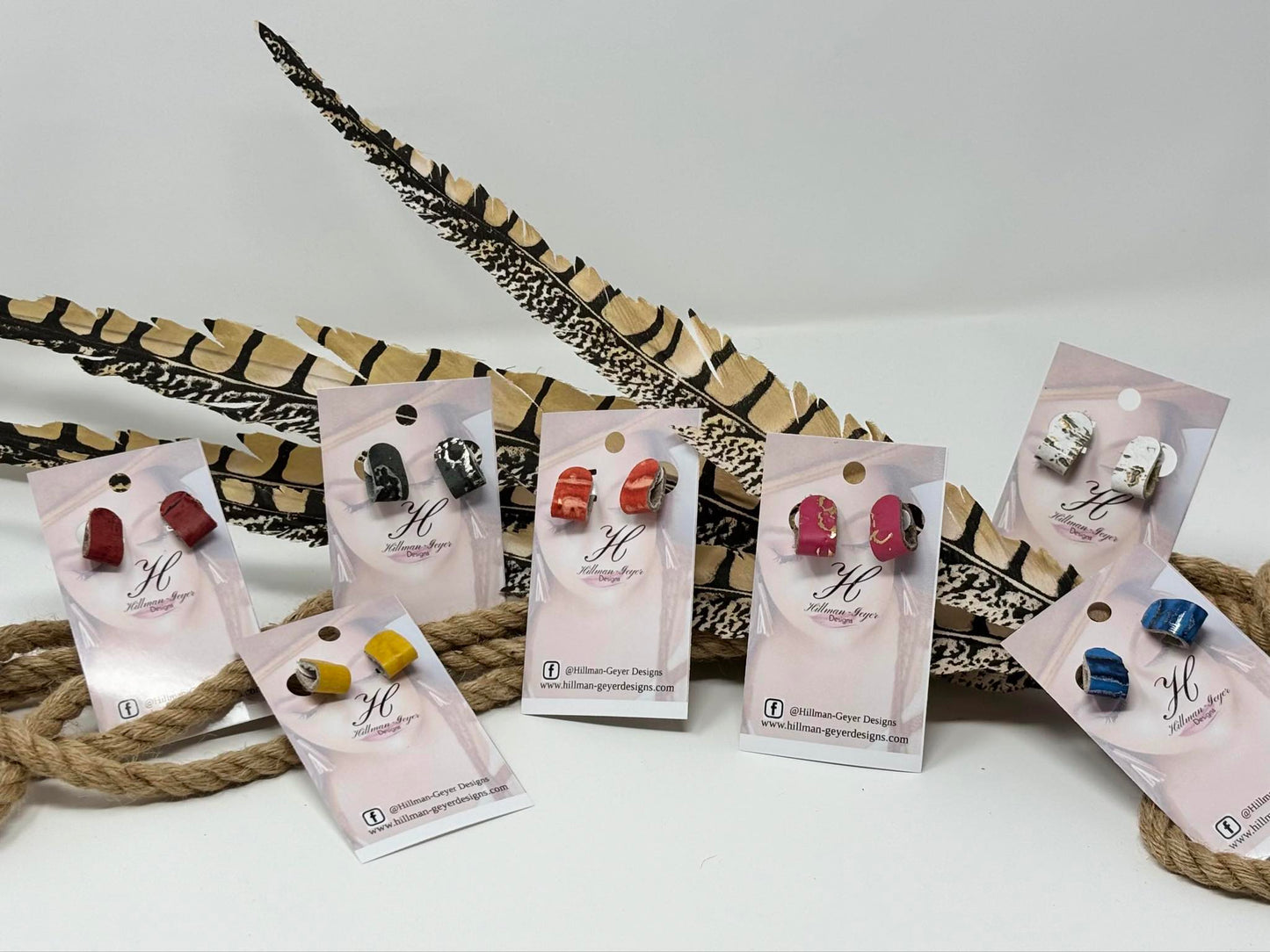 Huggies - 2 designs - Steel Rule Wooden Earring Die