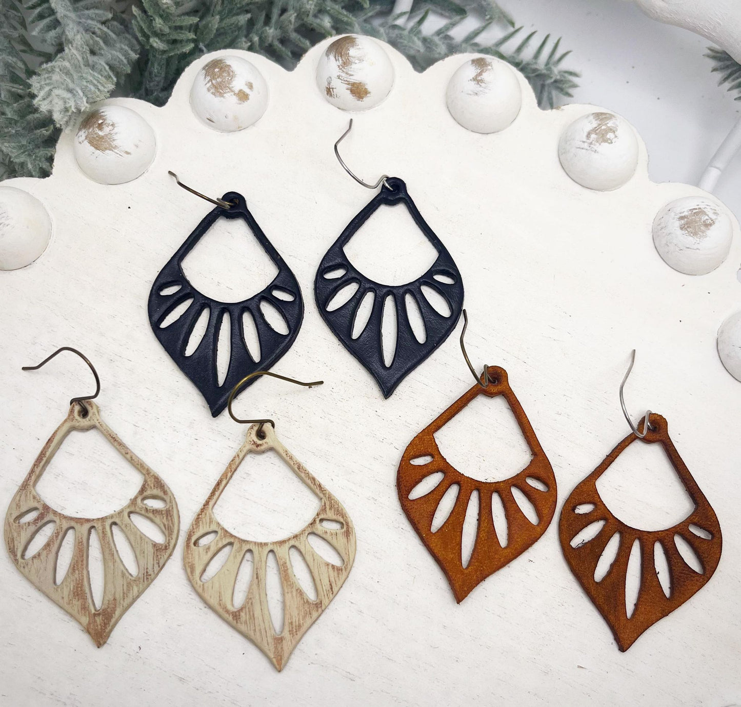 Preorder - Kynley Drop - Steel Rule Wooden Earring Die