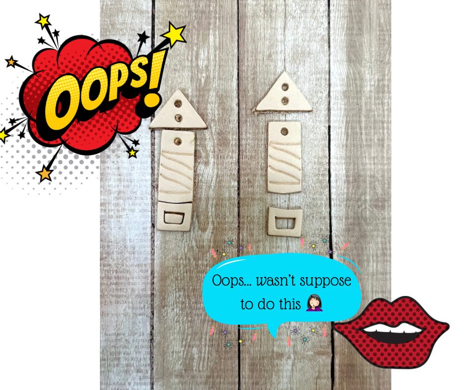 The All American - Steel Rule Wooden Earring Die