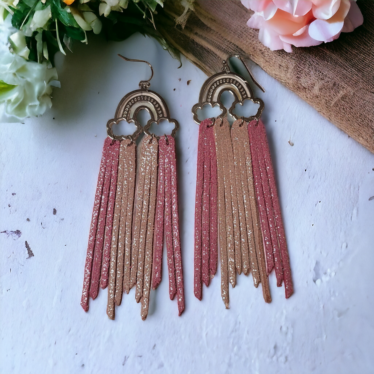 Super Skinny Fringe - Steel Rule Wooden Earring Die