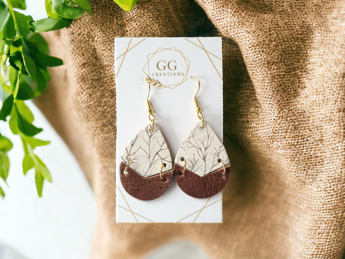 Split Teardrop - 3 sizes - Steel Rule Wooden Earring Die