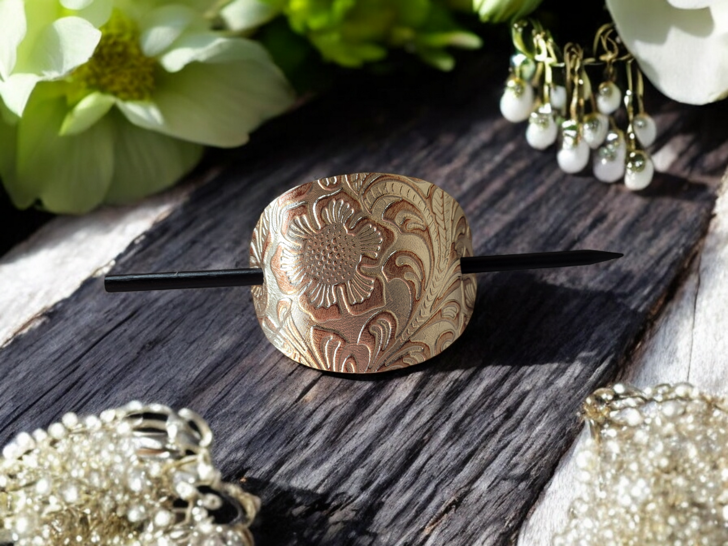 Hairclip Barrette Stick Die - (not embossed) - Steel Rule Wooden Earring Die