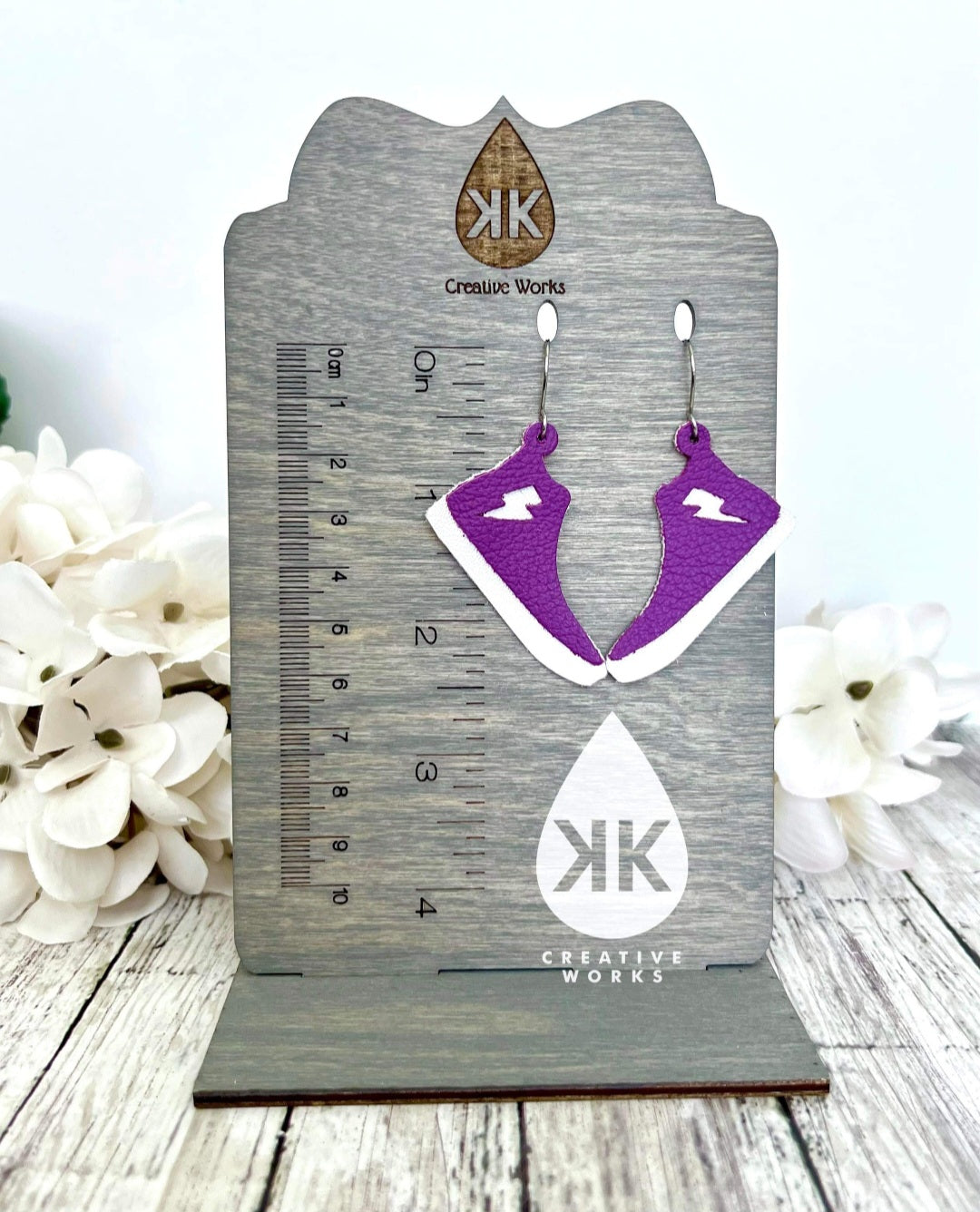 Preorder - Karen's Kicks Deluxe Edition - Sneaker/Chucks Shoes - Steel Rule Wooden Earring Die