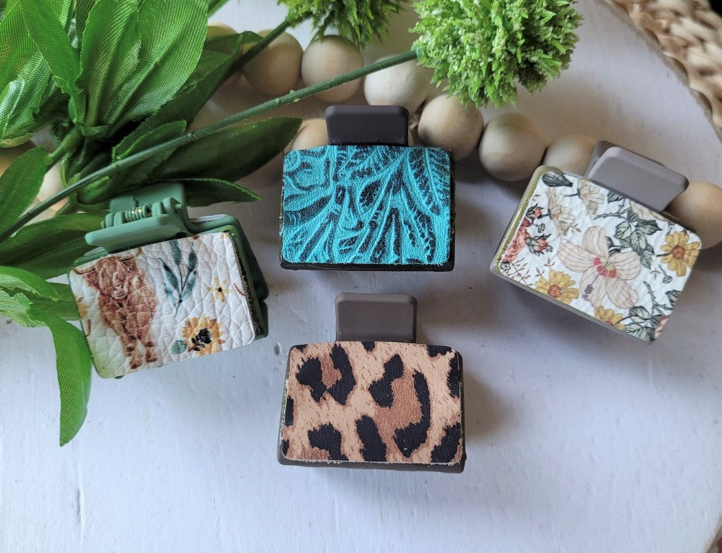 Hairclip - 2 NEW Sizes - Claw Clip - Version 2 - Steel Rule Wooden Earring Die