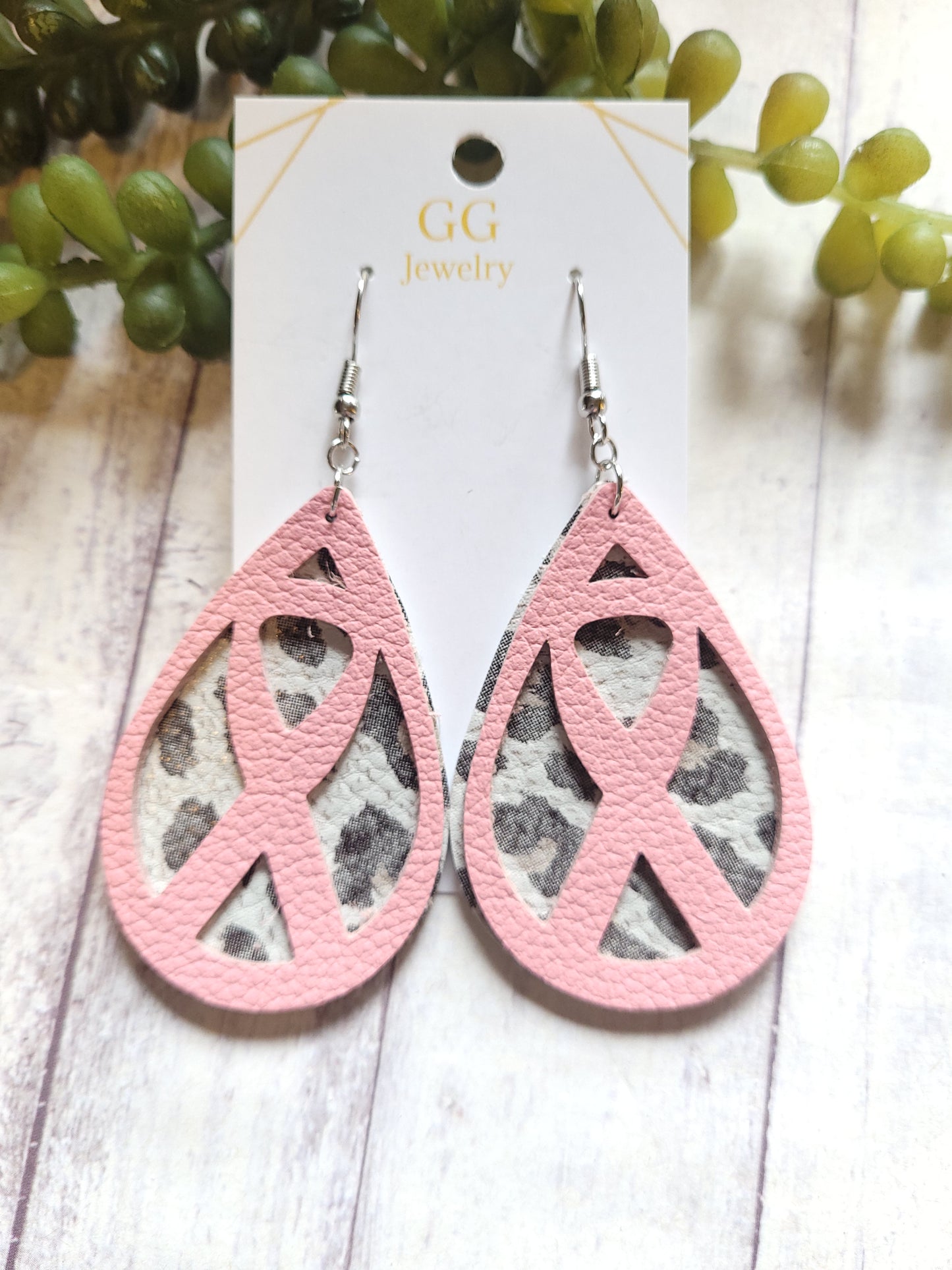 Breast Cancer Awareness- Steel Rule Earring Die