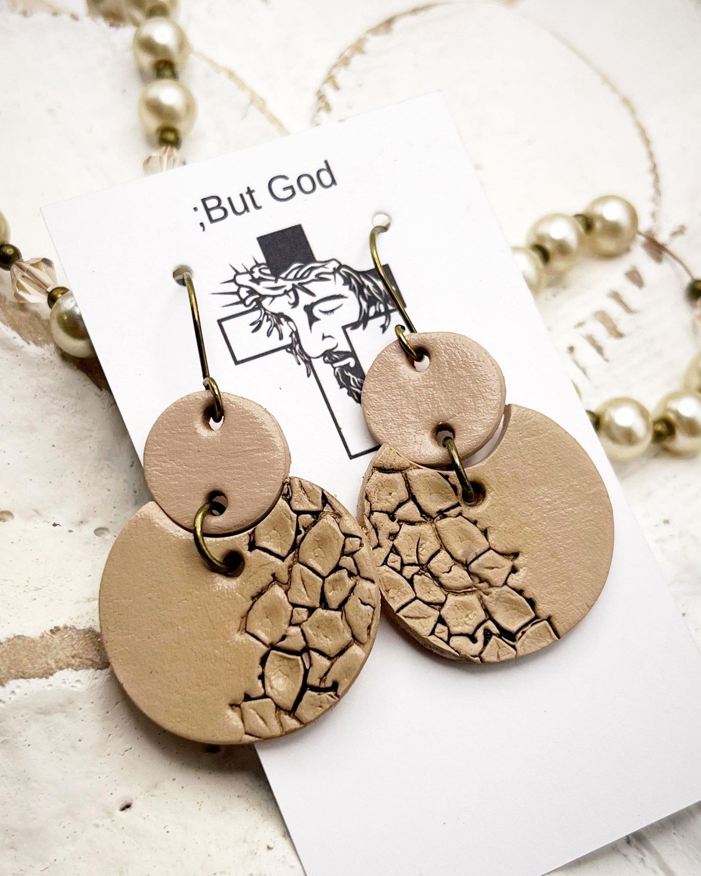 Grooved Circle Trio - 3 sizes - Steel Rule Wooden Earring Die