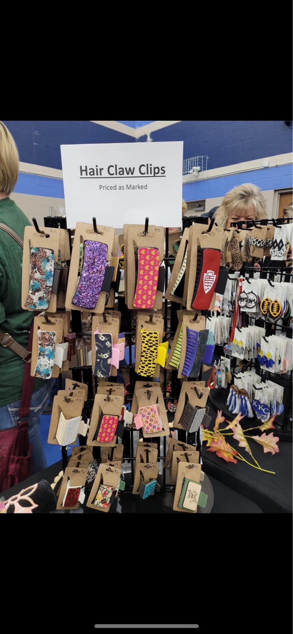 Hanging Claw Clip Display Card - Steel Rule Wooden Die