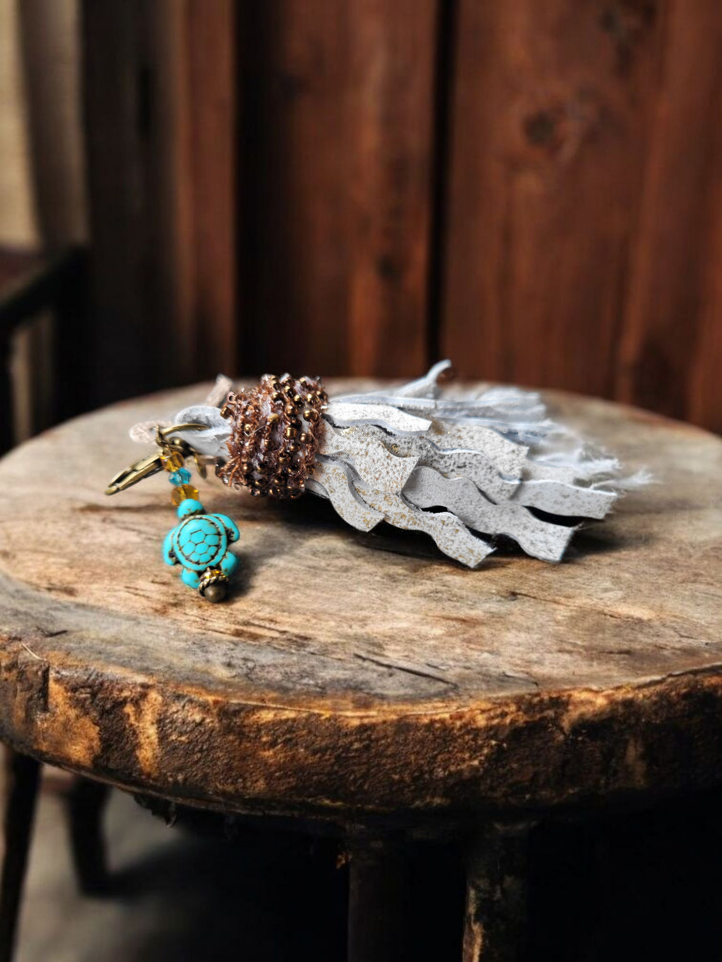 Preorder - Ruffle Tassel Fringe for Earring/Accessory Bag Charm- Steel Rule Die