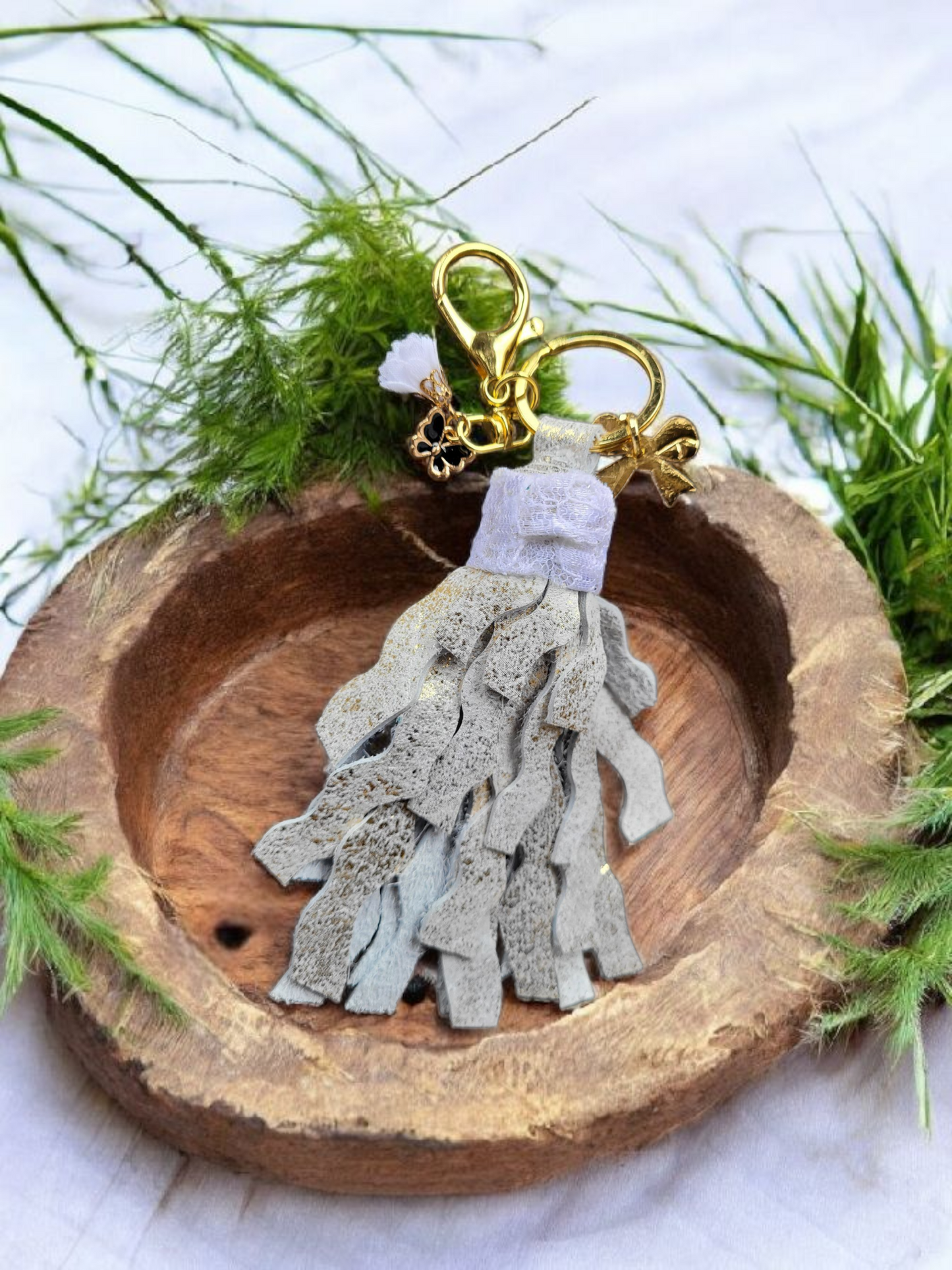 Preorder - Ruffle Tassel Fringe for Earring/Accessory Bag Charm- Steel Rule Die