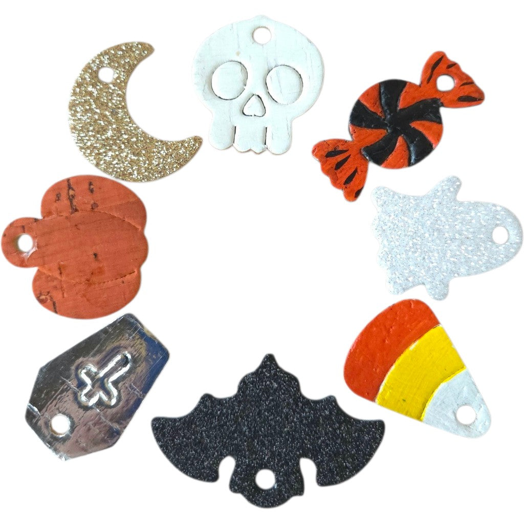 Preorder - Halloween Multi Huggie Dangles - 8 designs - Steel Rule Wooden Earring Die