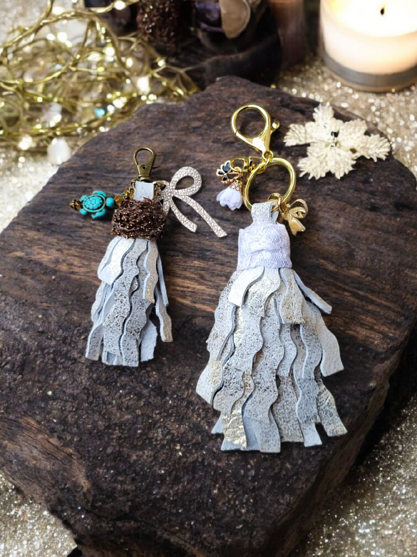 Preorder - Ruffle Tassel Fringe for Earring/Accessory Bag Charm- Steel Rule Die