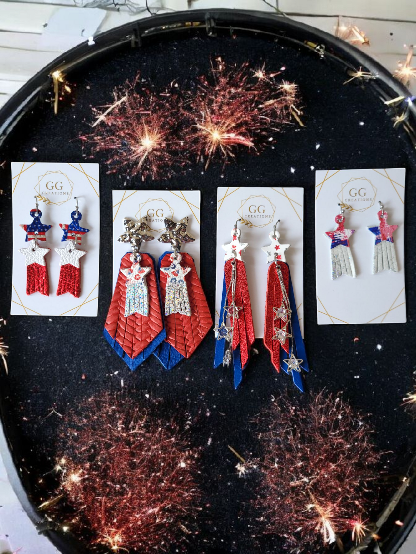 Preorder - 2.5" Super Star Fringe - Steel Rule Wooden Earring Die