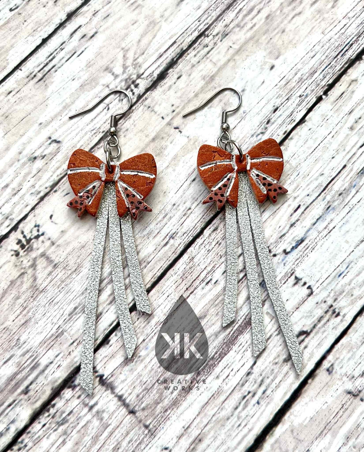 Bow-u-tiful Bliss - Embossed Multi Bows - 5 styles (pairs) - Steel Rule Wooden Earring Die