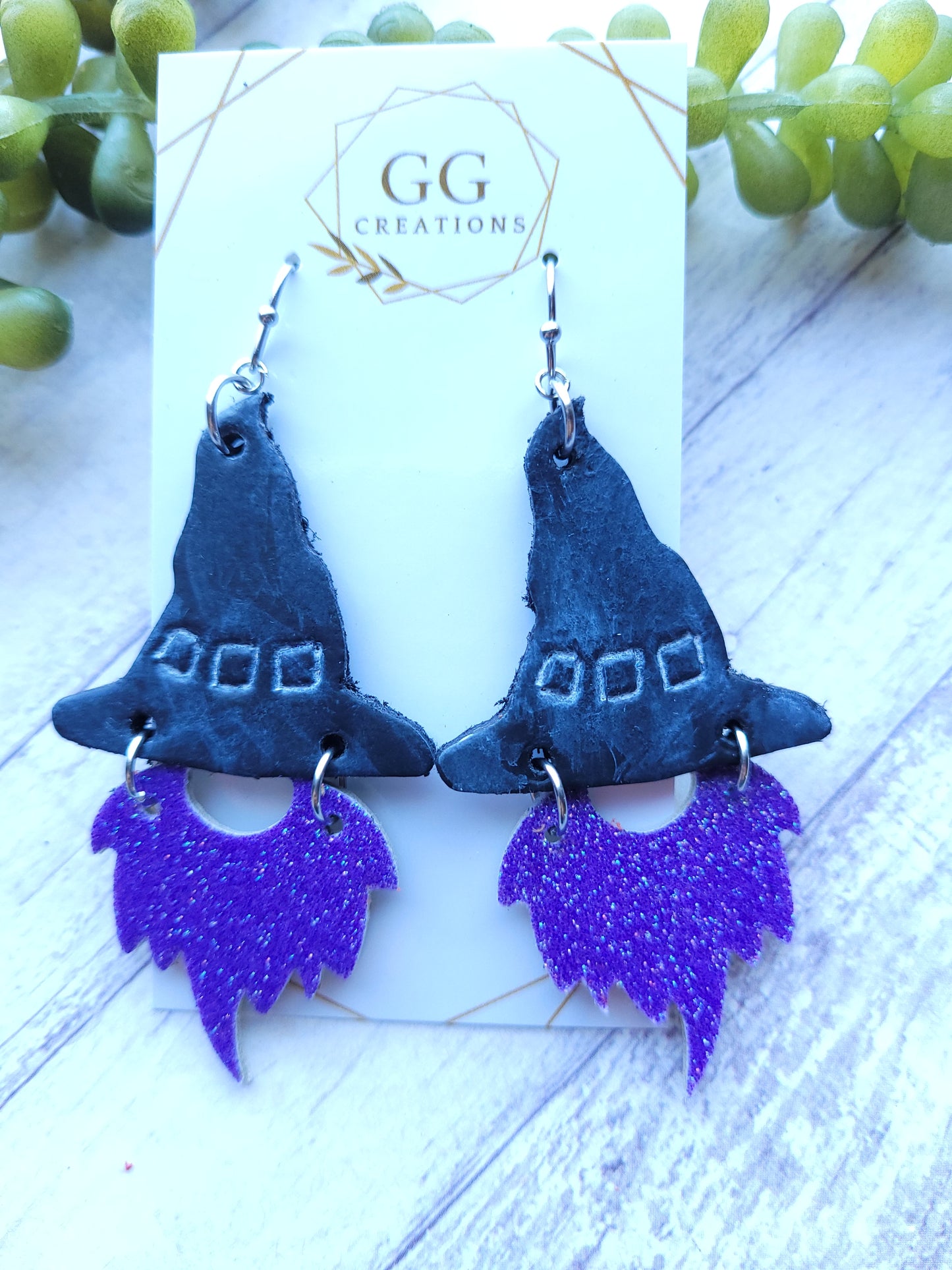 Preorder - Halloween Gnomes - Steel Rule Wooden Earring Die