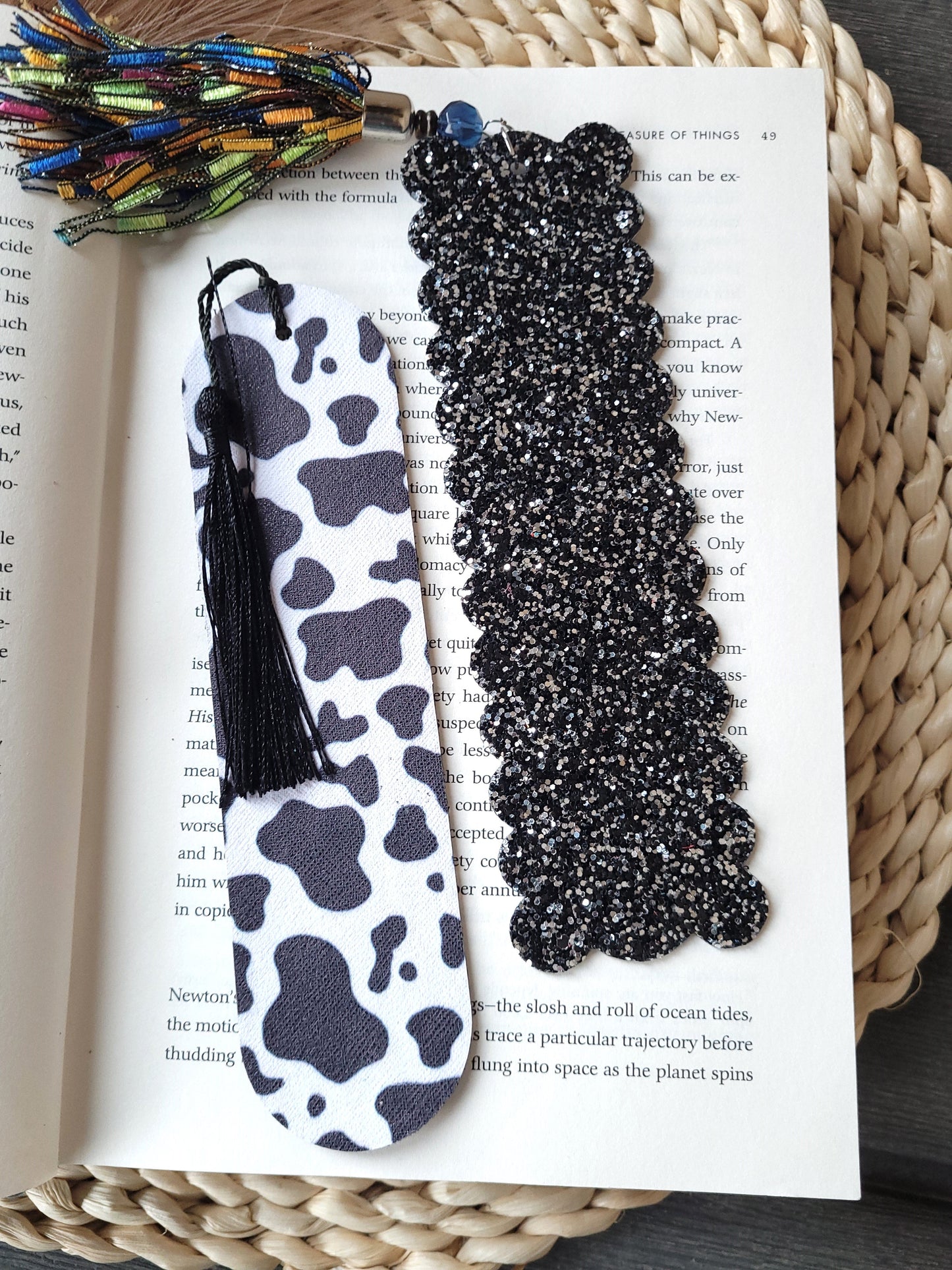 Preorder - Scalloped and rounded Bookmarks -2 designs-  Steel Wooden Die