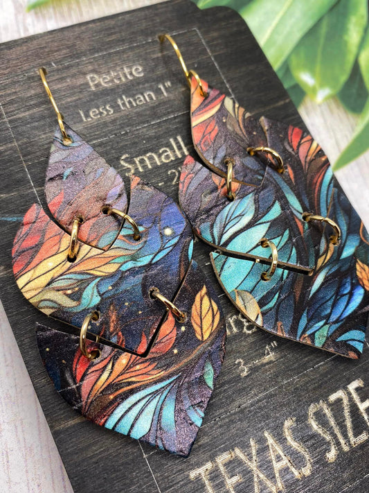Preorder - Mona - Steel Rule Wooden Earring Die