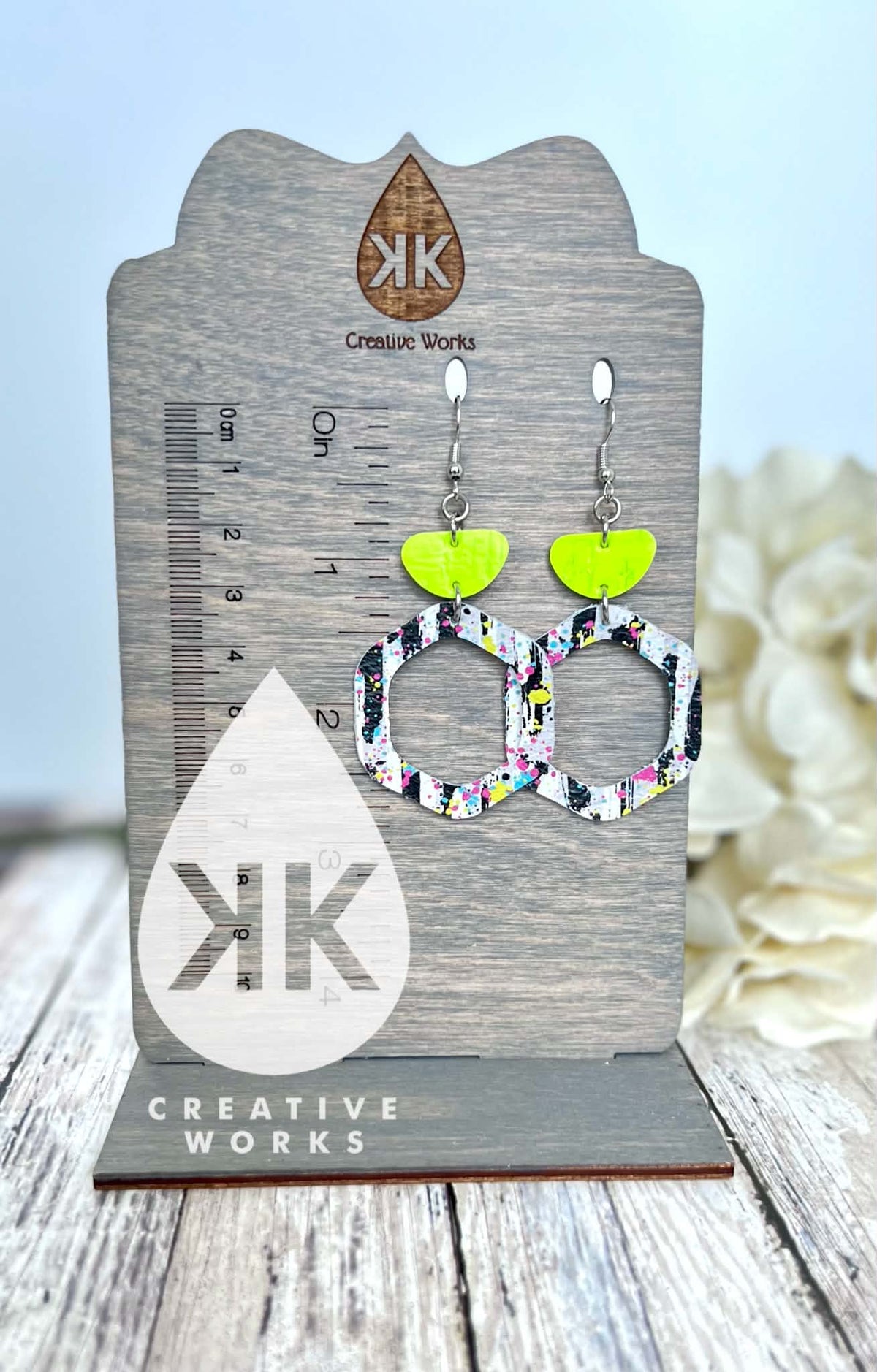 Preorder - The Hex Factor - Nested & pairs - Steel Rule Wooden Earring Die
