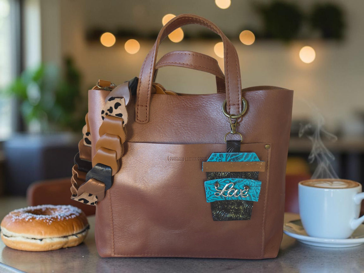Preorder - 4" Coffee Cup - Bag Flair/Charm, Accessory Keychain Die - Steel Rule Wooden Die