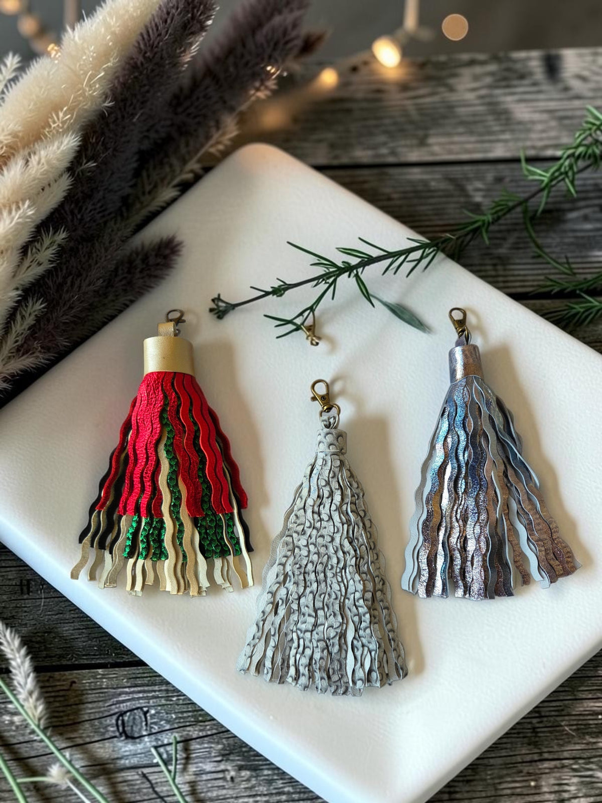 Preorder - Wavy Tassel Fringe for Earring/Accessory Bag Charm- Steel Rule Die