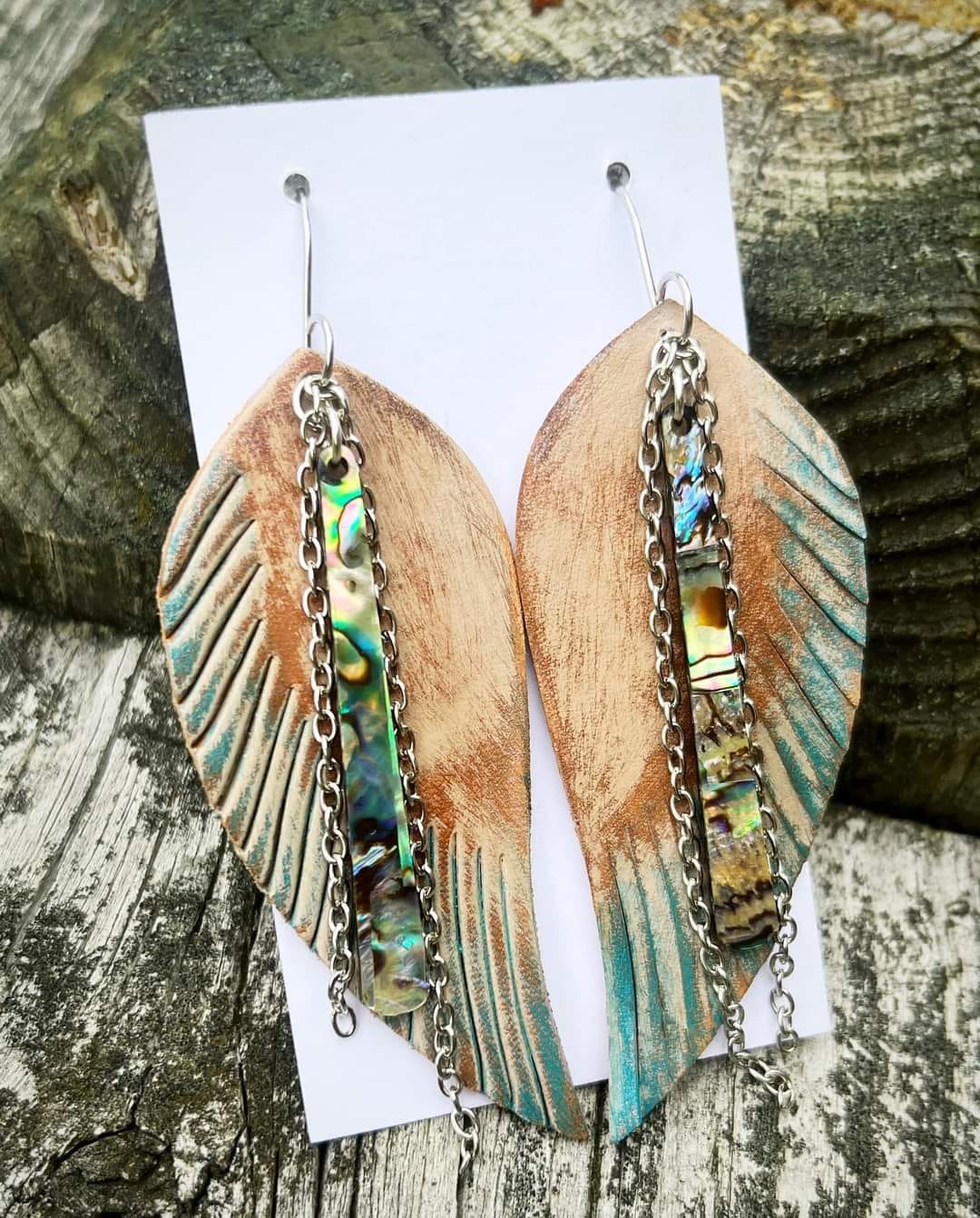 Preorder - Dawning Side Fringe Feather - Steel Rule Earring Die