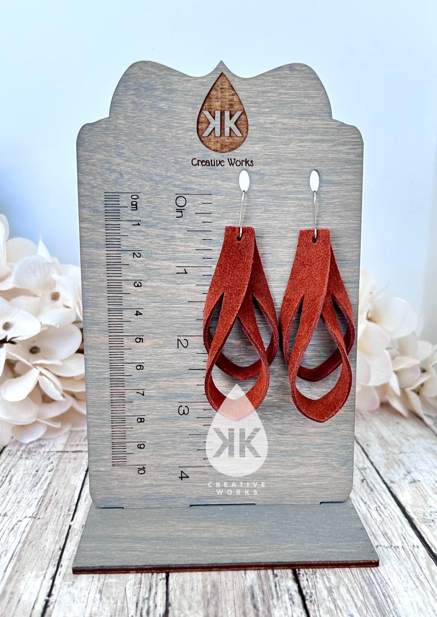 Jenny - 3D Earring Die - Steel Wood Earring Die