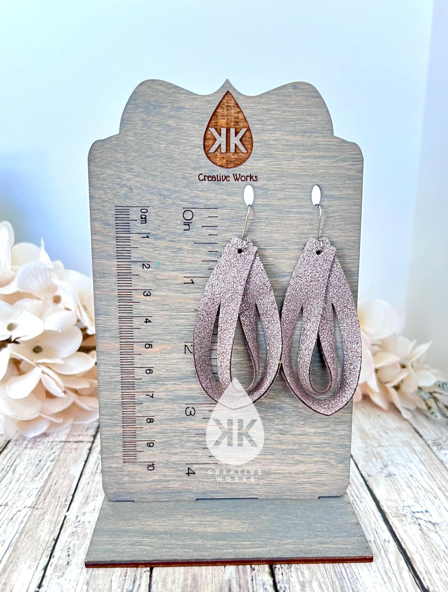 Jenny - 3D Earring Die - Steel Wood Earring Die