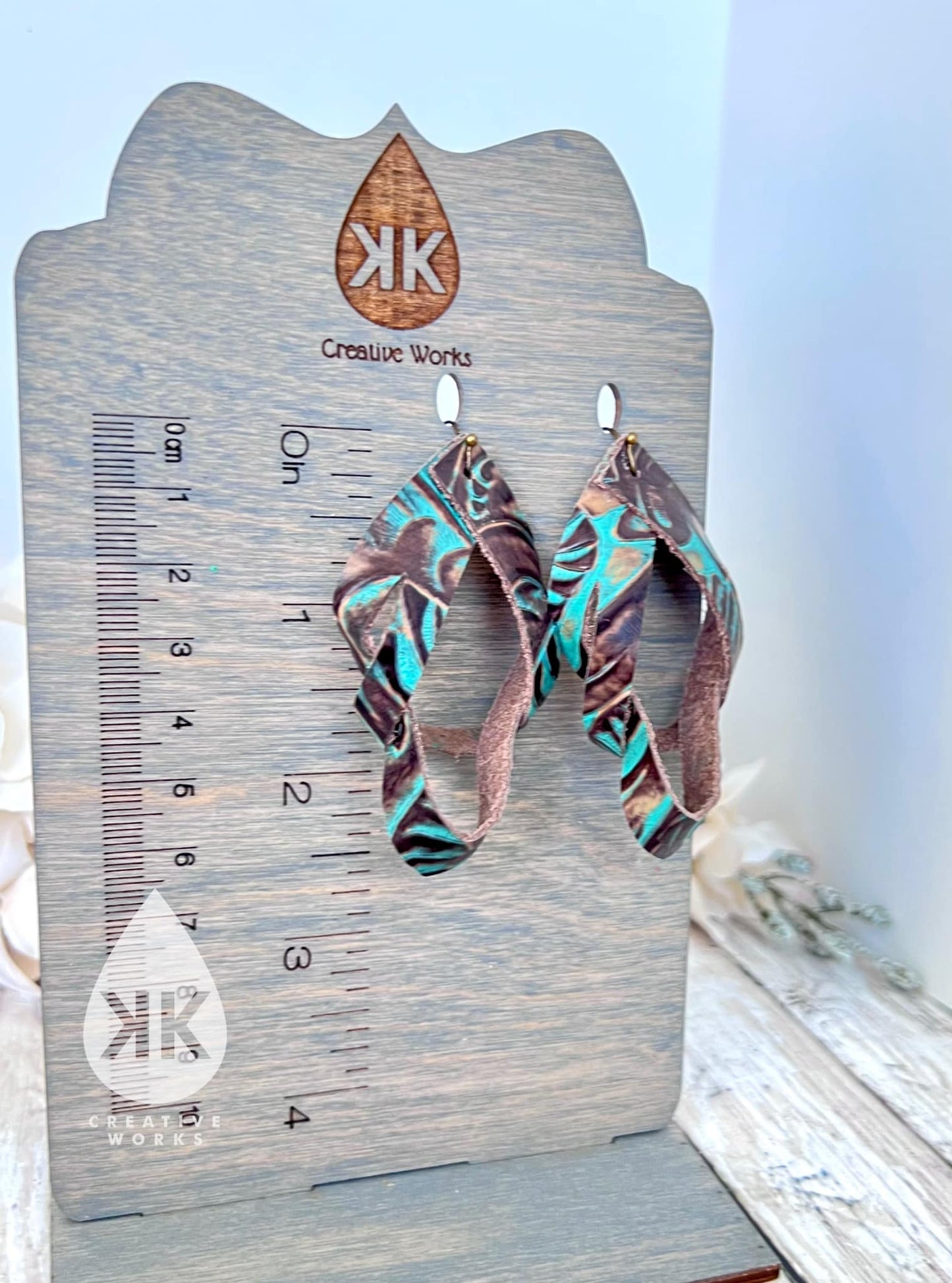 Jenny - 3D Earring Die - Steel Wood Earring Die