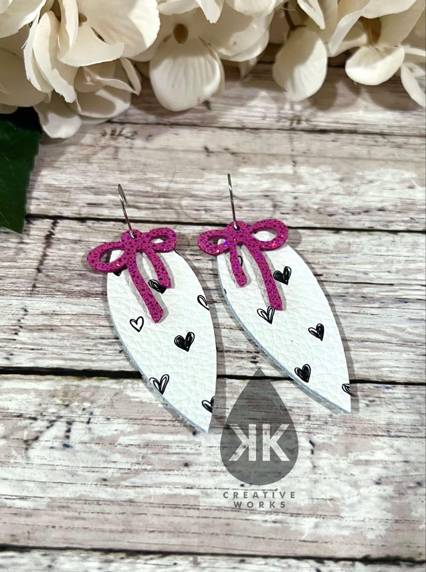 Multi Long Tail Bows - 4 styles (mirrored pairs) - Steel Rule Wooden Earring Die