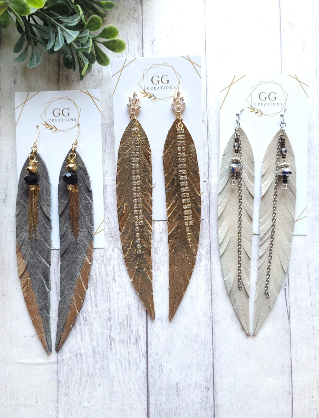 Skinny Feather - Western Collection - Steel Rule Wooden Earring Die