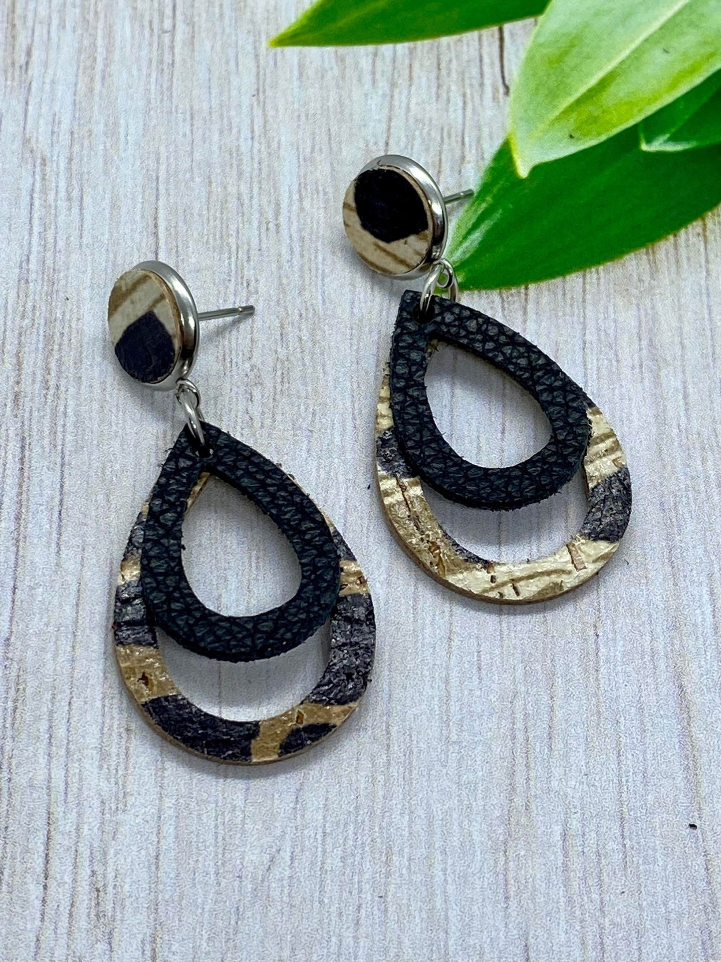 Stella Loops - Steel Rule Wooden Earring Die