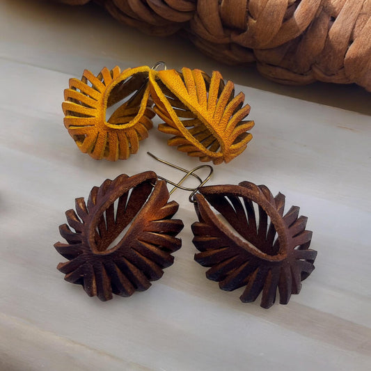 The Abby - Steel Rule Wooden Earring Die