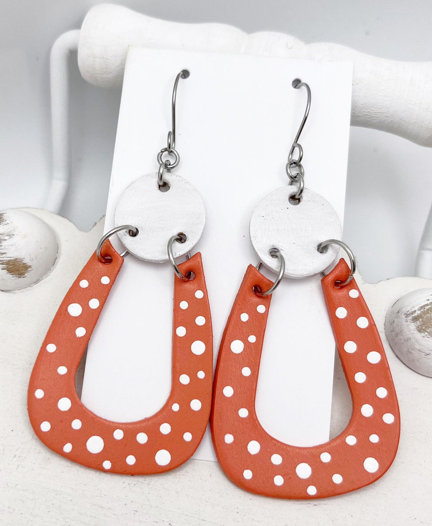 Preorder - Zoey - 1.75" pair - Geometric Shape - Steel Rule Wooden Earring Die