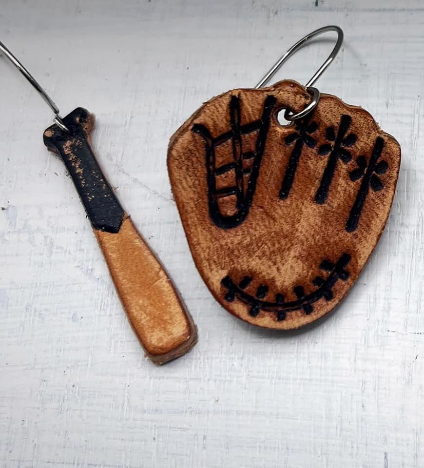 Take me out to the ball game - Embossed Baseball Themed Set - 4 Shapes ...