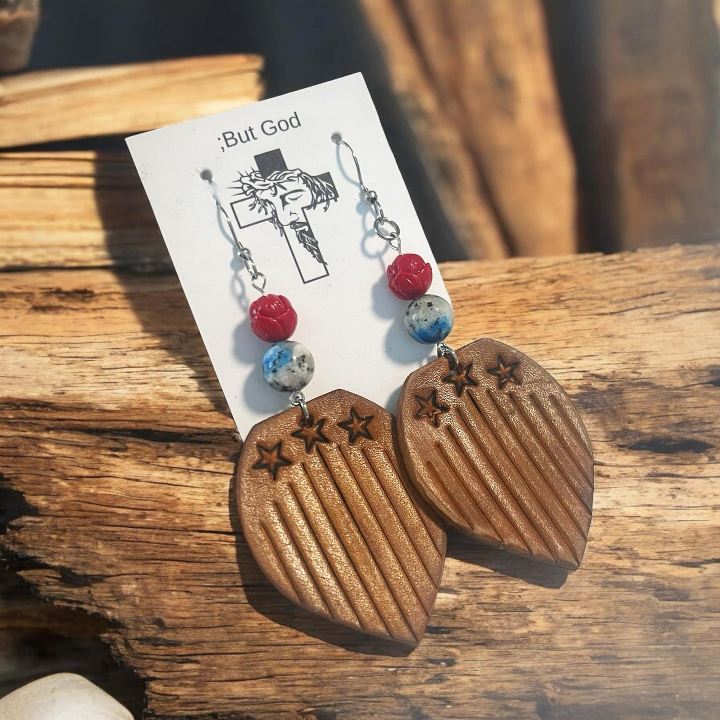 Triple Fringy Drop - 3 sizes - Steel Rule Wooden Earring Die