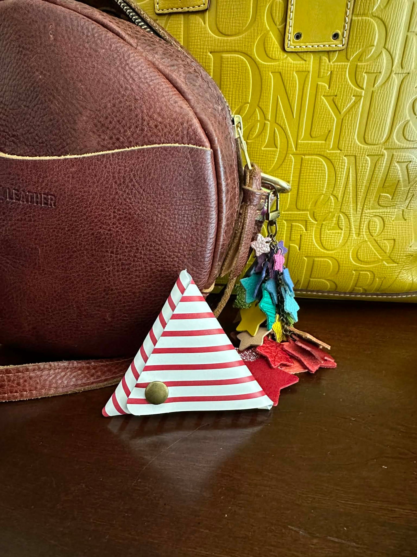 Preorder - Triangle Coin Purse/Pouch - Accessory - Steel Rule Wooden Die