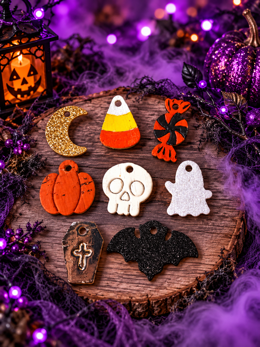 Halloween Multi Huggie Dangles  - 8 designs - Steel Rule Wooden Earring Die