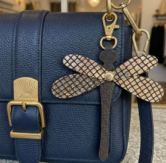 Dragonfly - 4" Bag Charm, Accessory Keychain Die - Steel Rule Wooden Die