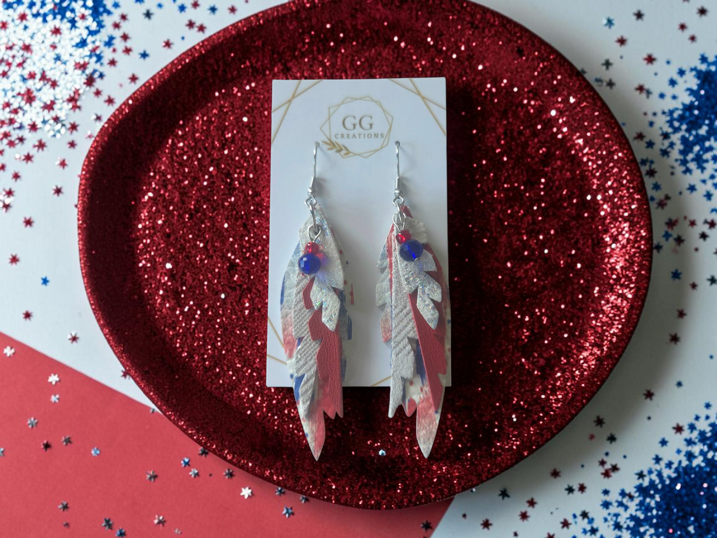 Ellie - Side Fringe Feathers - Steel Rule Wooden Die