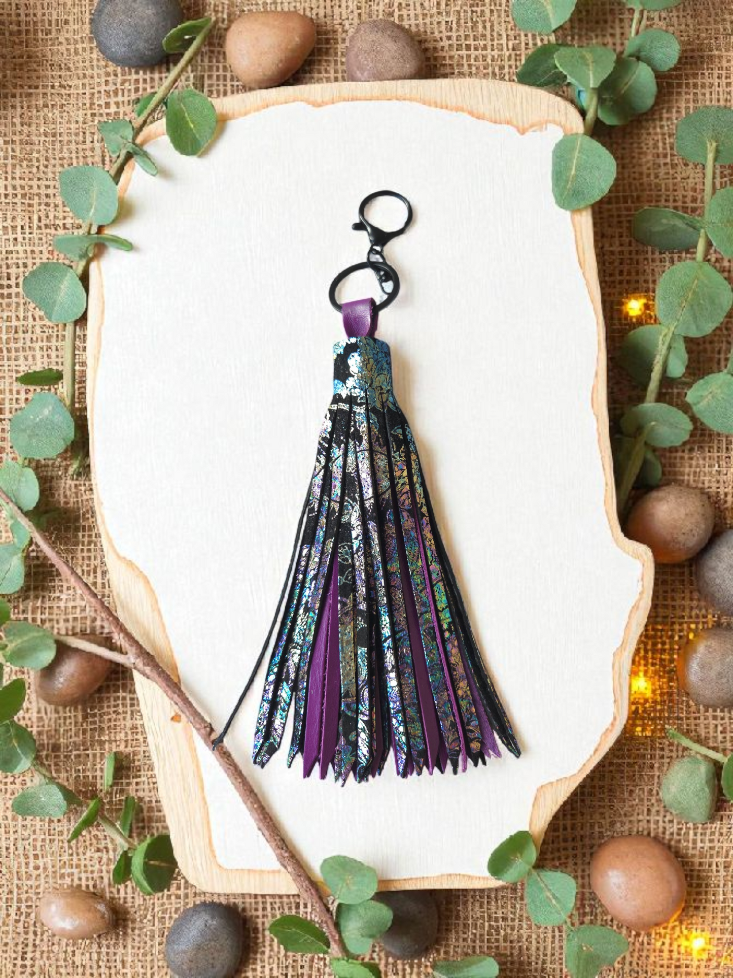 Preorder - Deep Angled Cut Tassel Fringe for Keychain/Bag Accessory - Steel Rule Die